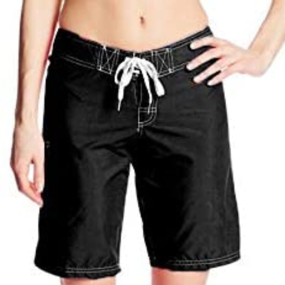 Womens Marina Active Swim Board Short Blac…